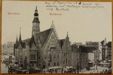 Postcard Wroclaw City Hall 1919 picture