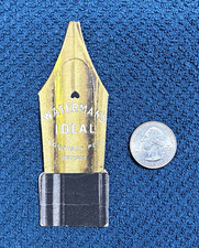 Waterman Ideal Fountain Pen Advertising Piece, Bookmark, Ephemera, Rare picture