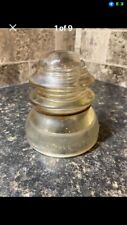 Vintage 1930’s, Clear Whitall Tatum Co. #1 Insulator  picture