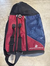 USMC US Marines The Few The Proud Duffle Bag Backpack Red Blue Gym Travel NWOT picture