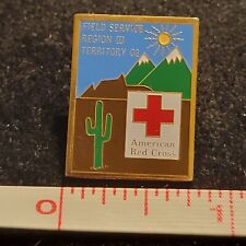American Red Cross Field Service Region Co Territory 02 pin lapel tie tack picture
