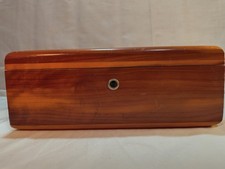LANE MINIATURE CEDAR CHEST ADVERTISING BROWNINGS FURNITURE CO MONROE CITY MO picture