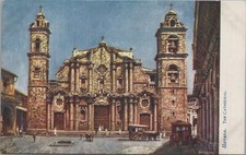 Tucks Postcard The Cathedral Havana Cuba  picture