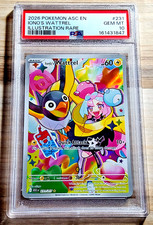 Pokemon Ascended Heroes IONO'S WATTREL #231 Holofoil Illustration Rare PSA 10 picture