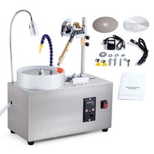 180W Gem Faceting Machine Jade Grinder Polisher 0-2980RPM Angle Tool picture