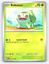 Bulbasaur 001/165 Common 151 Pokemon Lightly Played picture
