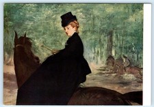 L'amazzone - Edouard Manet 4x6 Postcard picture