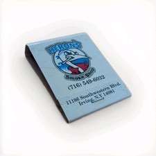 Vintage HERON'S ELECTRONICS & Smoke Shop of Irving NY Matchbook picture