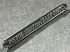 WW2 WWII US CMTC National Defense Citizens Military Training Camps Pistol Bar picture