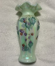 Vintage Vase by Thomas K Fenton Hand Painted by D. Bruun number 293  picture