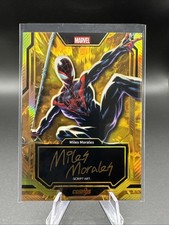 2025 Marvel Kakawow Cosmos MILES MORALES Gold Script Art ALPHA 1/10 cm-pg-10 picture