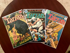 Tarzan #216 #227 & #258 (DC 1973-1978) Joe Kubert Bronze Age Frank Thorne picture