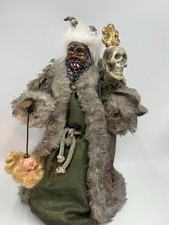 Lord Guiltmourne Royal Krampus 13” OOAK Gothic Folk Art Horror Art Figure Doll picture