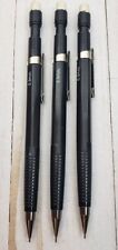3 Skilcraft Mechanical Pencil 0.9mm w Lead Japan Black Works Vintage picture