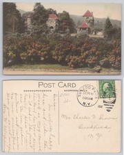1912 Tuxedo Park NY Estate Stone Castle Buildings Vintage Postcard picture