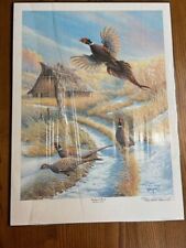 Backyard Birds  By Keith Warrick Print Matted and Signed Edition #2877/3000 picture