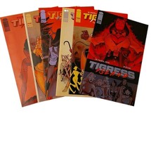 TIGRESS ISLAND #1-5 complete NM SET / 1 (1st and 2nd print) 2 3 4 5 (1st PRINT) picture