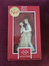 NIB Lenox China Annual Ornaments 2017 Bride And Groom American By Design  picture