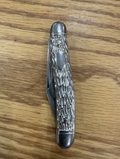 Vintage Hammer Brand (Imperial USA) 2-Blade Folding Pocket Knife Shell Handle picture