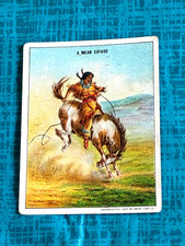 1910 ATC Indian Life in the 60's T73 Hassan:  A Mean Cayuse.  EX+/NM picture