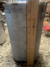 1948 Vintage US Aluminum Food Storage Canister Swartzbaugh Co. Toledo Ohio Rare picture
