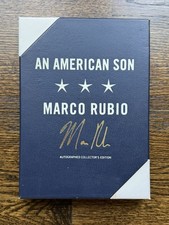 Marco Rubio An American Son Signed Limited 1st Edition w/ box picture