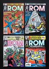 ROM SPACEKNIGHT Lot #22, 23, 24, 25 NOVA POWER MAN & IRON FIST Marvel 1981 picture