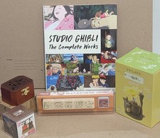Studio Ghibli 6-Item Collector Lot: Book, Totoro Vase & Stamps, Spirited Away picture