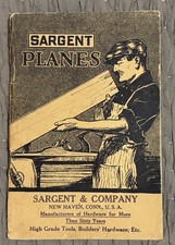 ORIGINAL 1930’s Sargent & Co. Planes Catalog New Haven CT 62 Pages picture