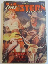 Spicy Western Stories v. 3 #1, Nov. 1937, GD/VG  Allen Anderson Cover Art picture