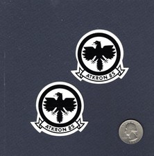 Sticker Set VA-85 BLACK FALCONS NAVY Grumman A-6 INTRUDER Squadron Patch Image picture
