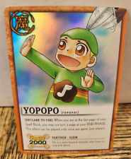 2005 ZATCH BELL YOPOPO M-030 RARE HOLO FOIL COLLECTIBLE CARD MINT L@@K picture