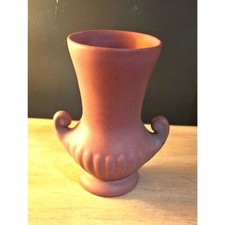 Van Briggle Pottery Vase Mulberry Double Handle Design 1940s picture