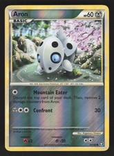 English LP Aron 56/102 TM Reverse Holofoil Pokemon Triumphant picture
