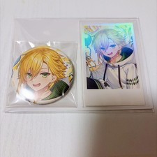 NIJISANJI KOU UZUKI Birthday Goods 2025 Can Badge & Cheki-style Card picture