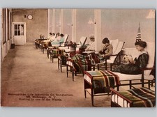 c1920 Metropolitan Life Sanatorium Mt McGregor New York NY Albertype Postcard picture
