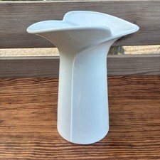 Vtg Royal Porzellan Bavaria KPM Germany White  9” Vase 504 2123 Modern Abstract picture