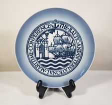 VTG BIMCO Baltic & International Maritime Conference Royal Copenhagen Plate 1980 picture