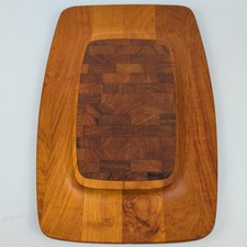 Vintage Mid Century Jens Quistgaard for Dansk Teak Tray Cutting Board MCM  picture