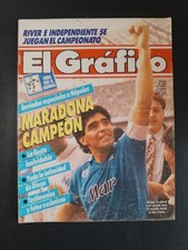 EL GRAFICO magazine number 3682 year 1990 Maradona/Naples picture