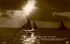 The Lamp of Night, 1912, E. A. Schwerdtfeger & Co. Postcard picture