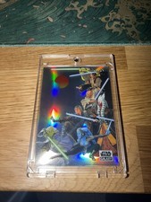 2021 TOPPS STAR WARS GALAXY CHROME JEDI A LA KUROSAWA REFRACTOR #88 picture