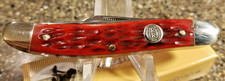 Rough Rider RR267, Stockman Red Jigged Bone, 3-1/2