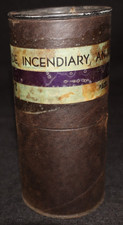 WW2 US Army USMC AN-M14 Incendiary Grenade Can (EMPTY) Tube January 1943, Scarce picture