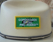 COPENHAGEN- SKOAL PRO-RODEO ADHESIVE BACK CLOTH PATCH 2.75 BY 1.5