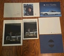 1962 1963 1965 1966 1967 1968 Cadillac Sales Brochure Lot of 7 picture