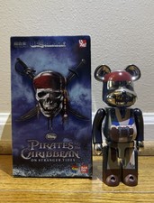 Medicom 200% Bearbrick ~ rare Chogokin Be@rbrick Pirates of the Caribbean alloy picture