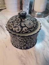 Vintage Nantucket Porcelain Lidded Jar picture