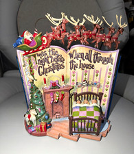 RARE  2014 Jim Shore Heartwood Creek “'Twas the Night Before Christmas” Figurine picture
