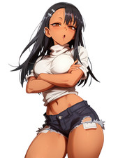 Hayase Nagatoro Anime Die-Cut Sticker 4.5